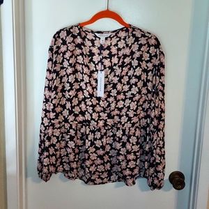 NWT Popsugar medium floral blouse